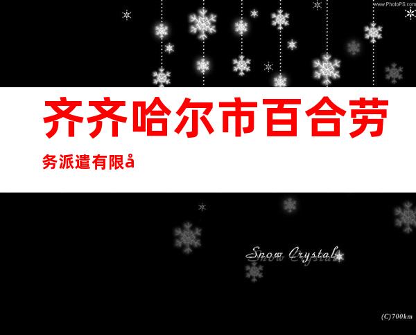 齐齐哈尔市百合劳务派遣有限公司